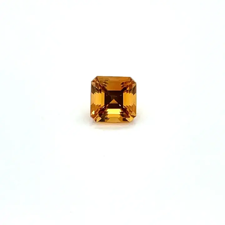 1.66 ct Orange Citrine - Emerald Cut
