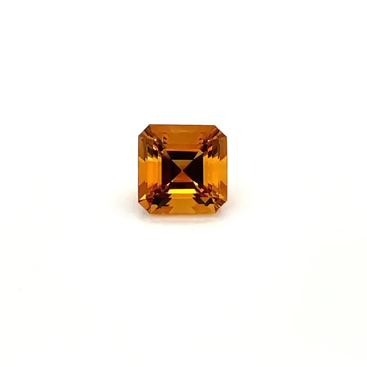 3.13 ct Orange Citrine - Emerald Cut