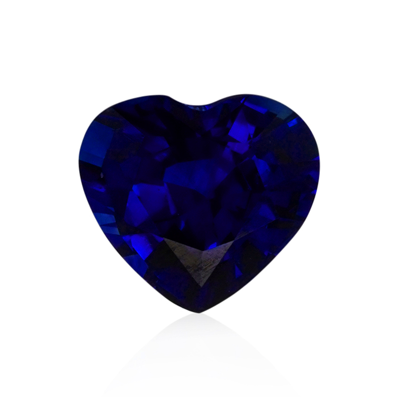 2.07 ct Blue Sapphire - Heart
