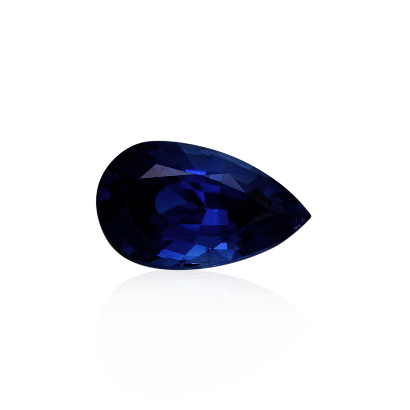 2.05 ct Blue Sapphire - Pear