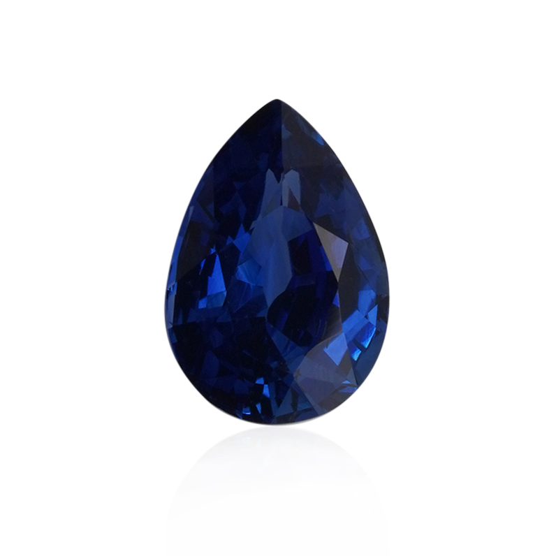 1.98 ct Blue Sapphire - Pear
