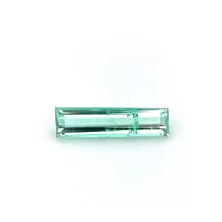 0.89 ct Green Emerald - Emerald Cut