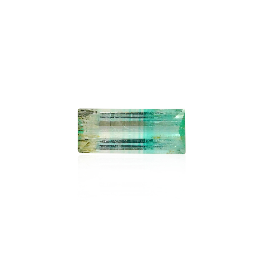 0.70 ct Green Emerald - Emerald Cut