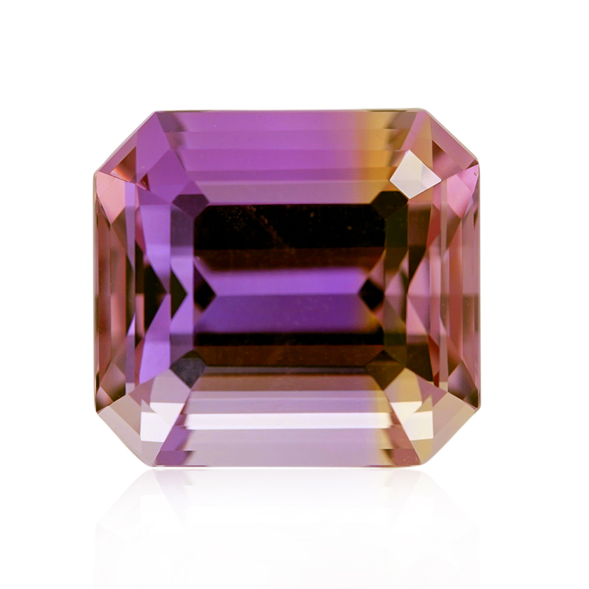 15.01 ct Bi-color Ametrine - Emerald Cut