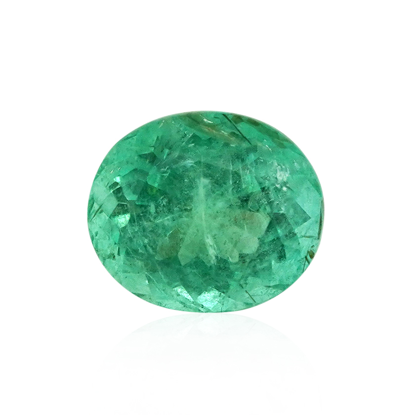 2.01 ct Green Emerald - Oval