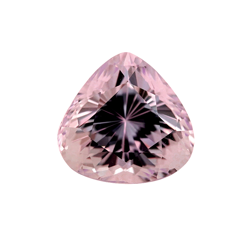 8.30 ct Pink Kunzite - Trillion