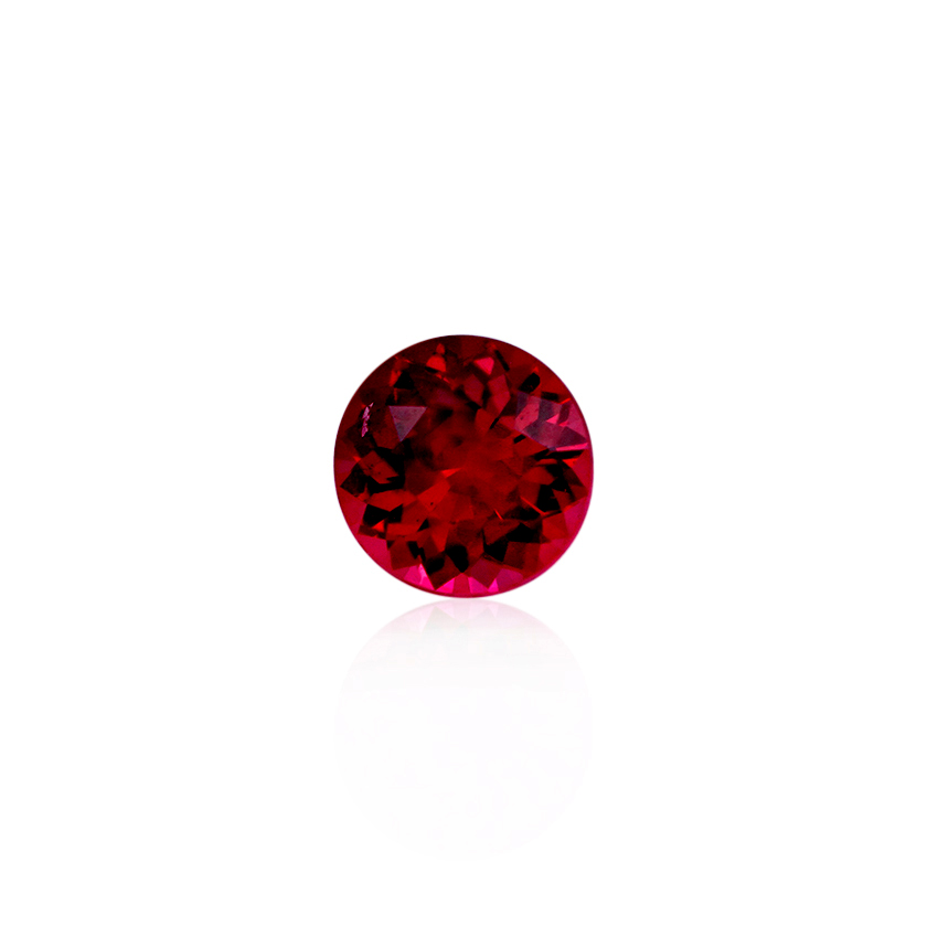 0.48 ct Red Ruby - Round