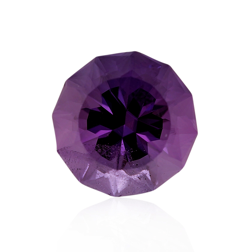 11.47 ct Purple Amethyst - Round