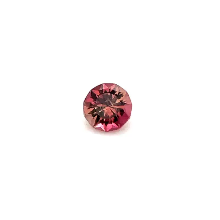 0.70 ct Bi-color Tourmaline - Round