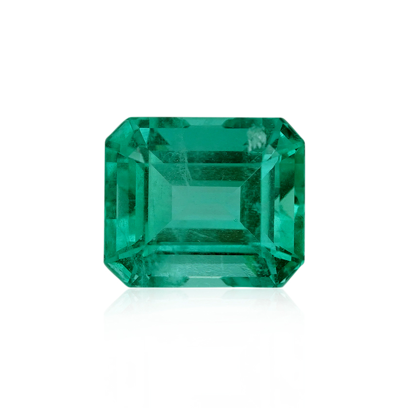 3.83 ct Green Emerald - Emerald Cut