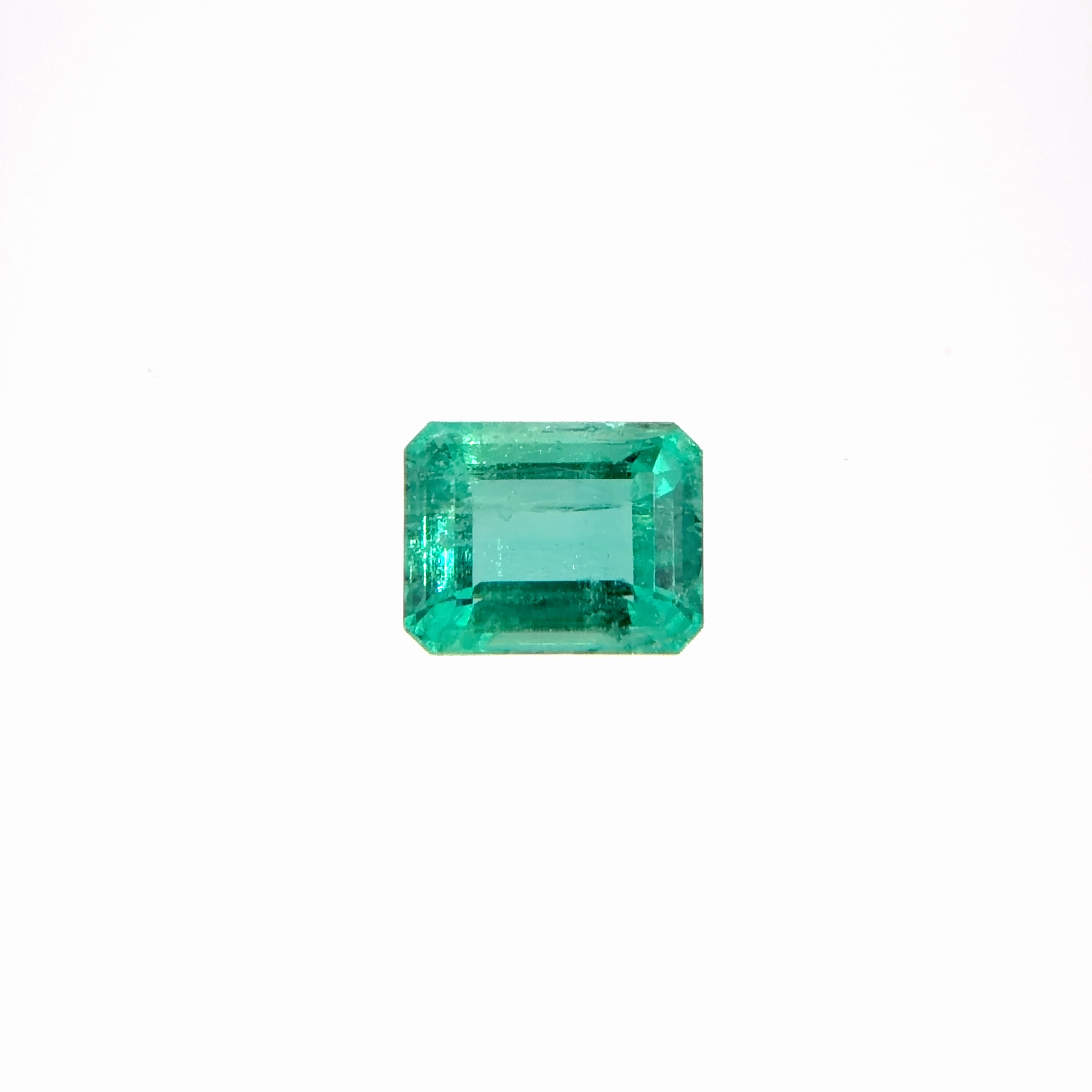 2.34 ct Green Emerald - Emerald Cut