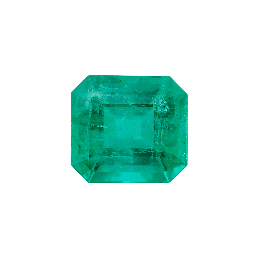 2.25 ct Green Emerald - Emerald Cut