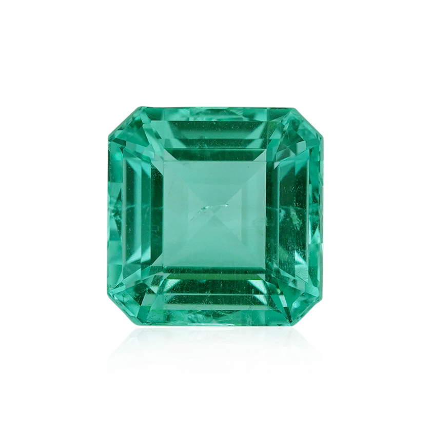 2.39 ct Green Emerald - Emerald Cut