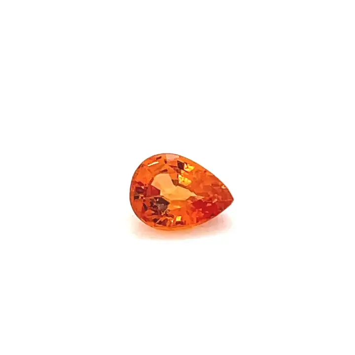0.84 ct Orange Garnet-Spessartite - Pear