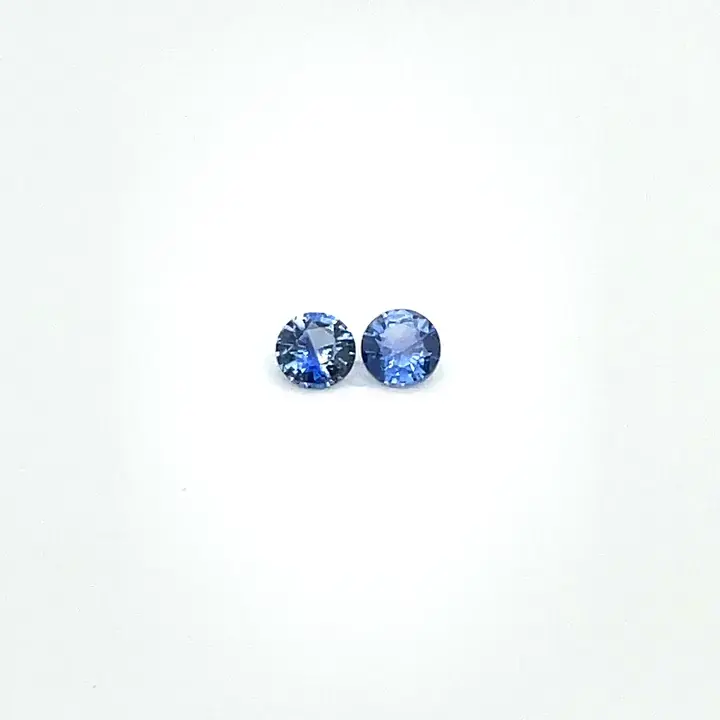 0.59 ct Blue Sapphire - Round