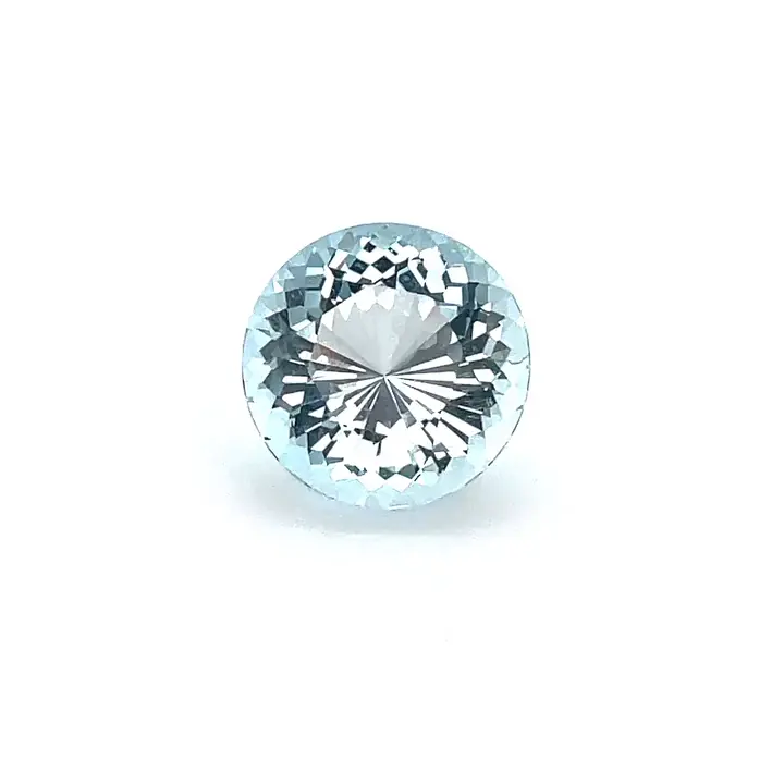 3.05 ct Blue Aquamarine - Round