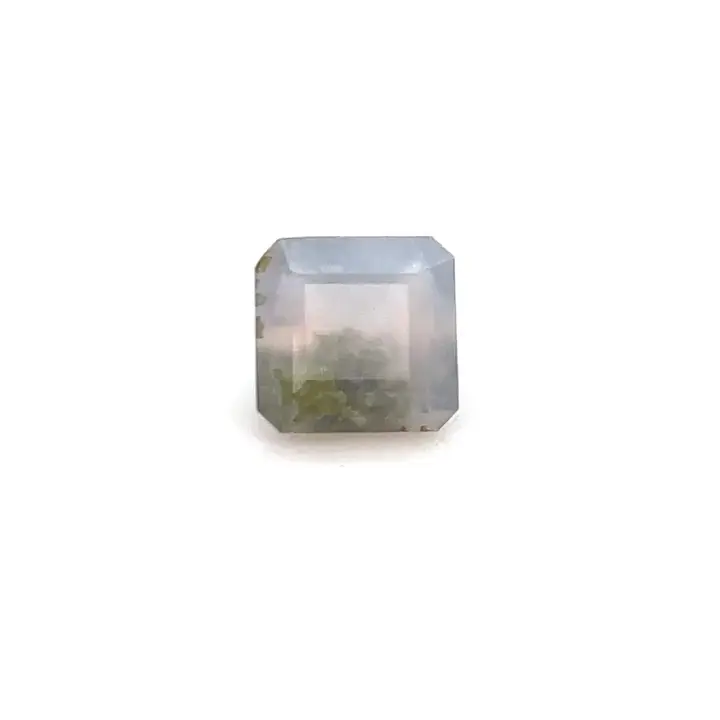 2.22 ct Colorless Agate - Emerald Cut