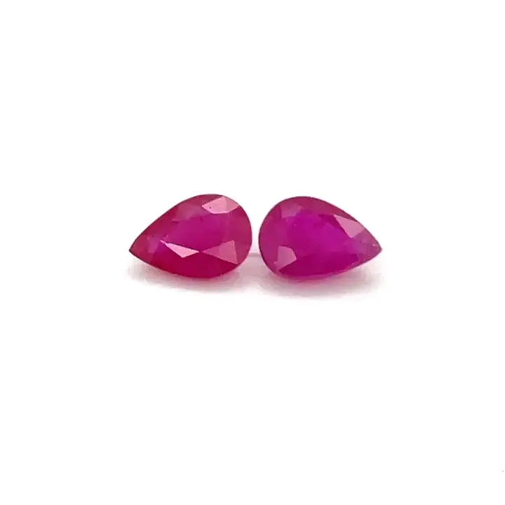 1.60 ct Red Ruby - Pear