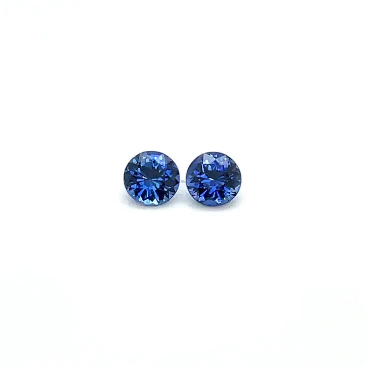 1.53 ct Blue Sapphire - Round