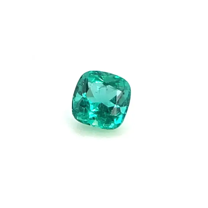 1.50 ct Green Emerald - Cushion