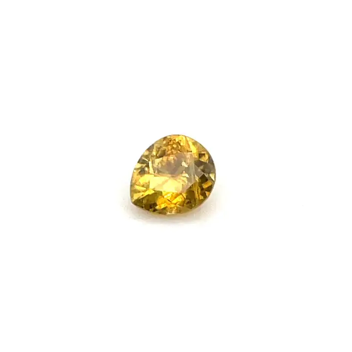 0.86 ct Yellow Sphene - Pear