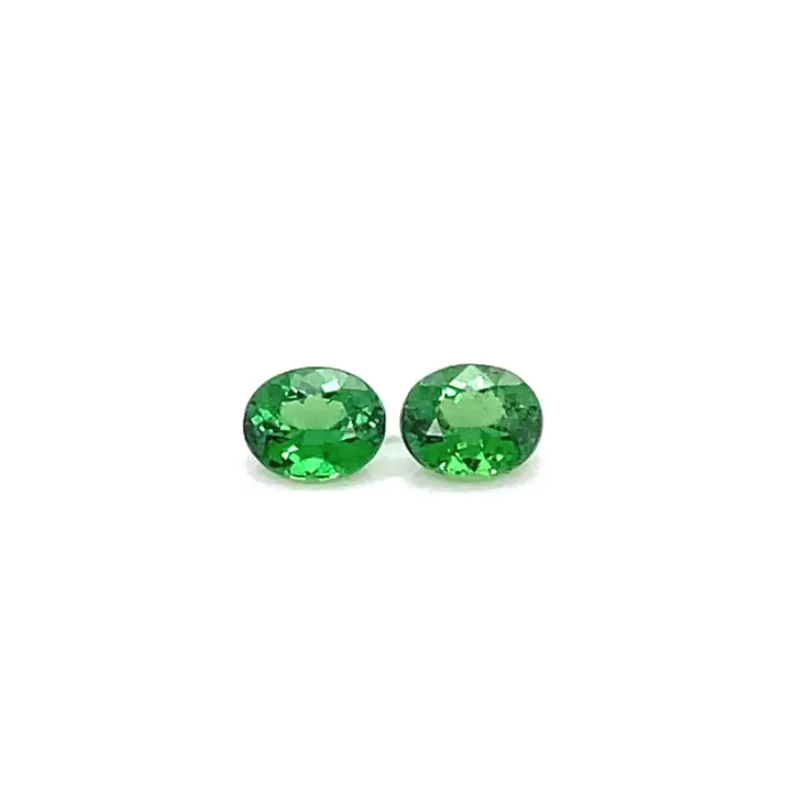 0.61 ct Green Garnet-Tsavorite - Oval