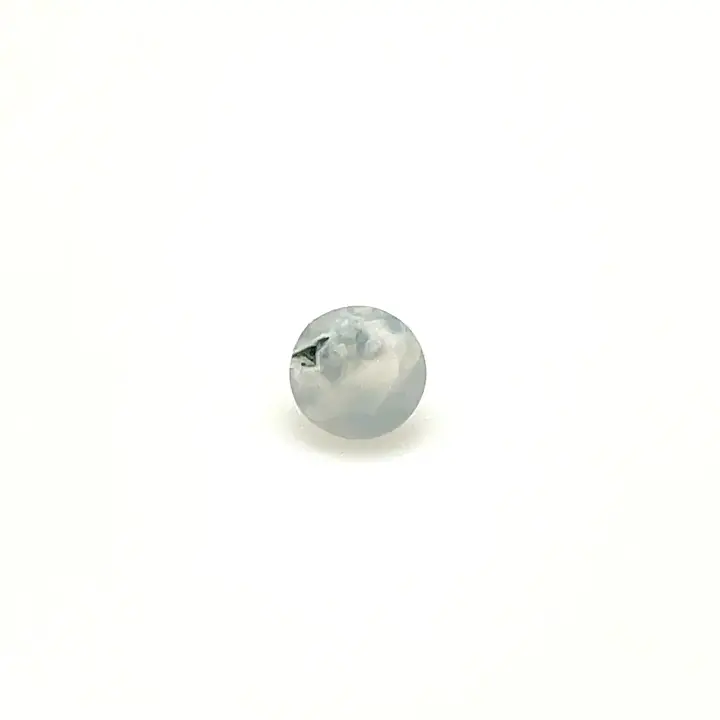 0.63 ct White Agate - Round