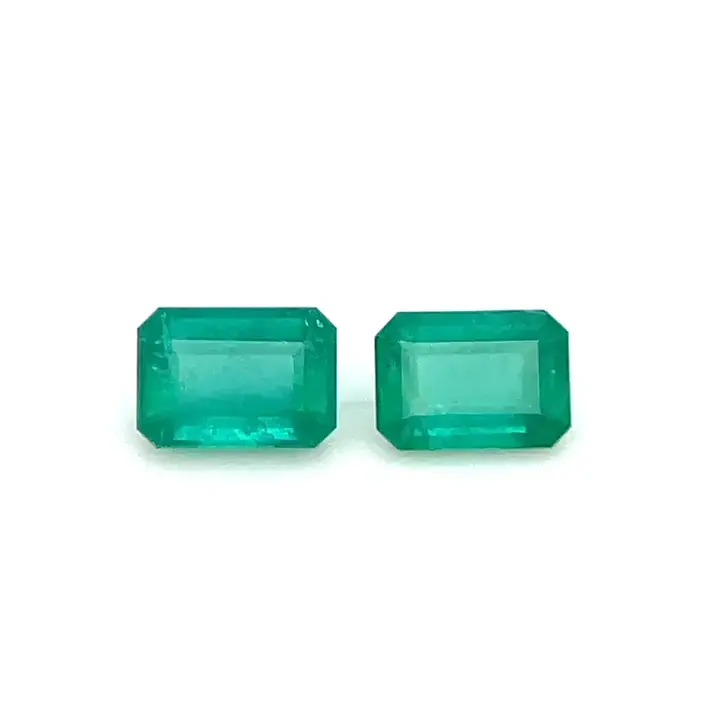 1.73 ct Green Emerald - Emerald Cut