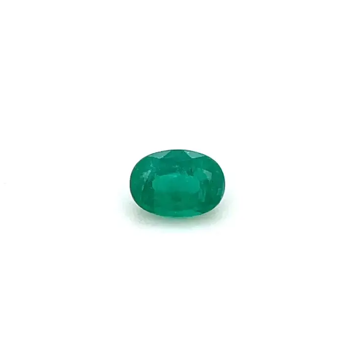 0.72 ct Green Emerald - Oval