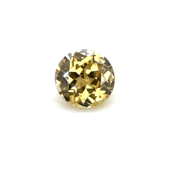 3.76 ct Yellow Zircon - Round