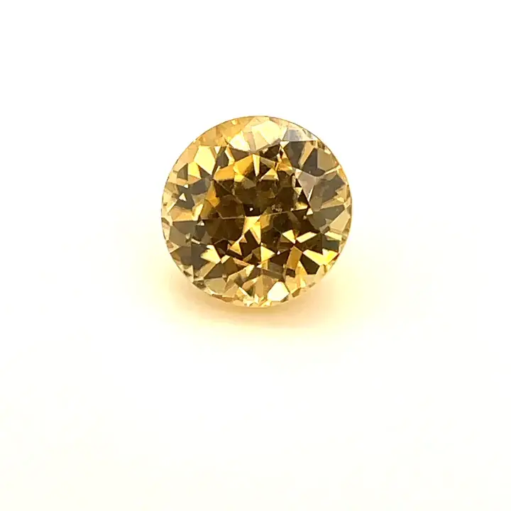 5.87 ct Yellow Zircon - Round