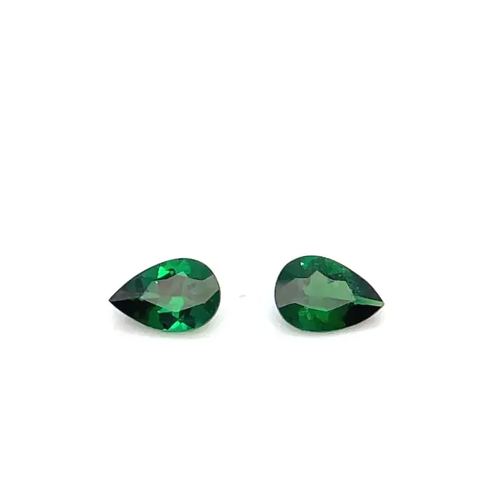 1.05 ct Green Garnet-Tsavorite - Pear