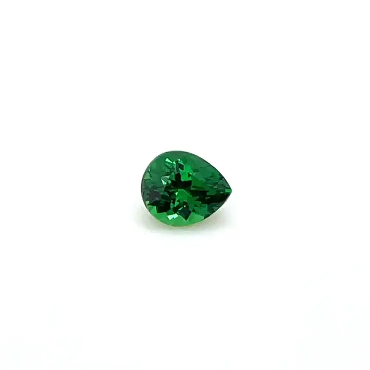 0.78 ct Green Garnet-Tsavorite - Pear