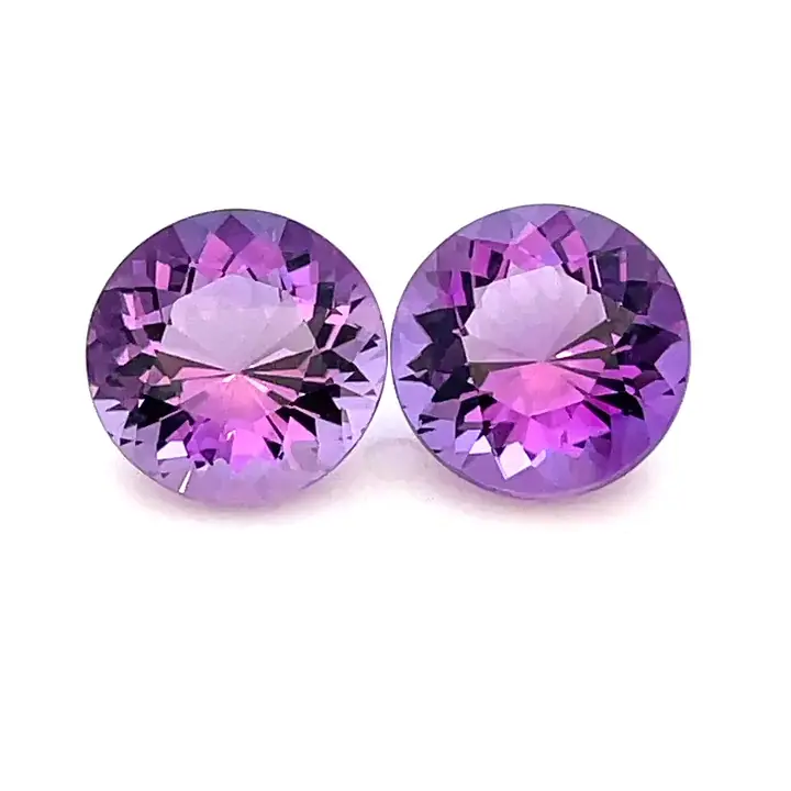 4.71 ct Purple Amethyst - Round