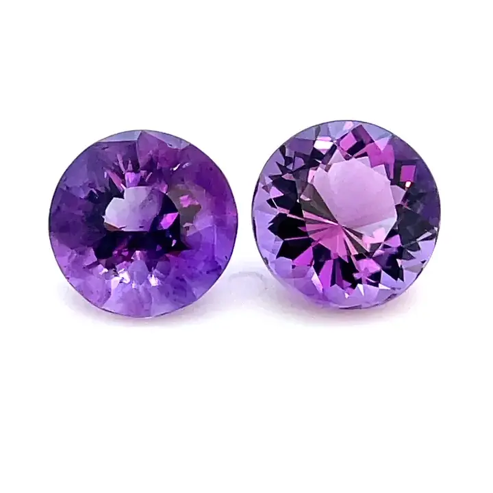 4.91 ct Purple Amethyst - Round