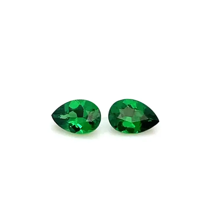 0.77 ct Green Garnet-Tsavorite - Pear