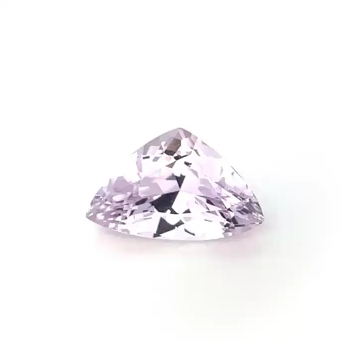 4.82 ct Pink Kunzite - Trillion