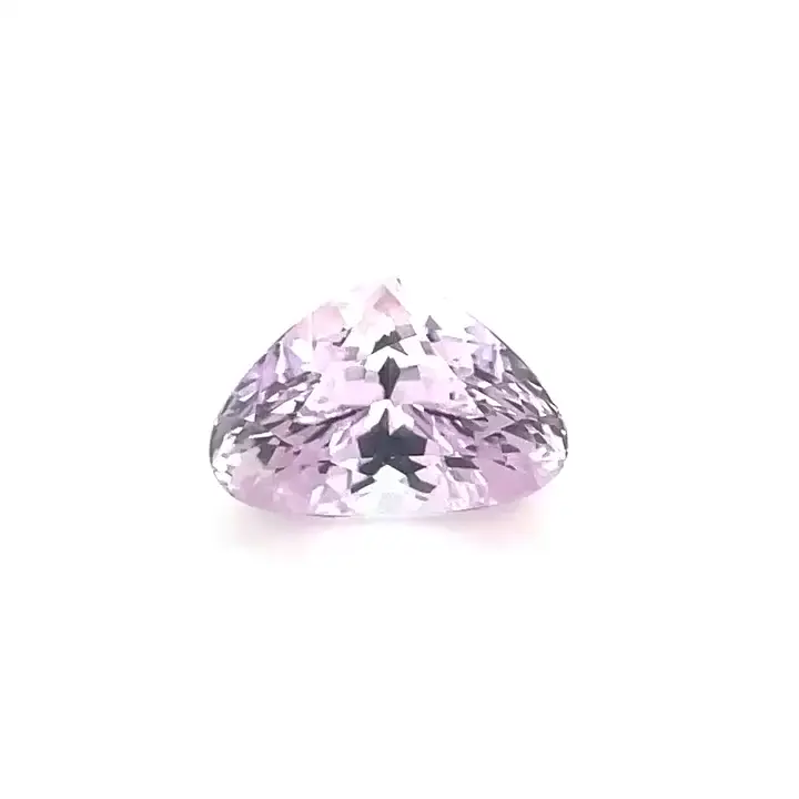 5.41 ct Pink Kunzite - Trillion
