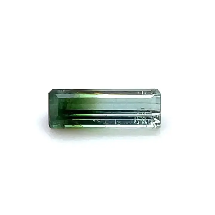 1.30 ct Bi-color Tourmaline - Emerald Cut