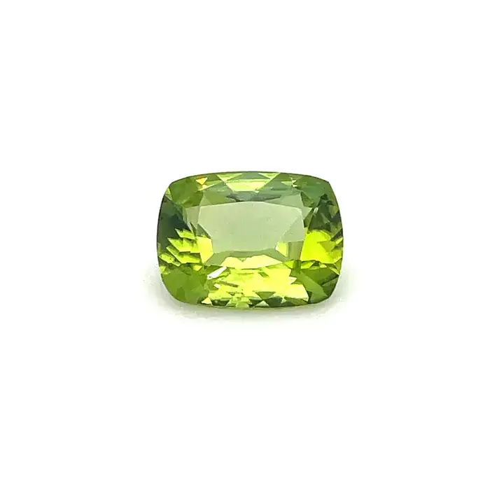 2.62 ct Green Peridot - Cushion
