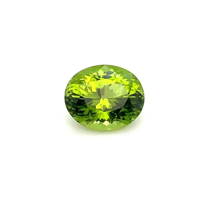 3.66 ct Green Peridot - Oval