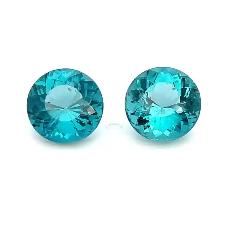 5.83 ct Blue Apatite - Round
