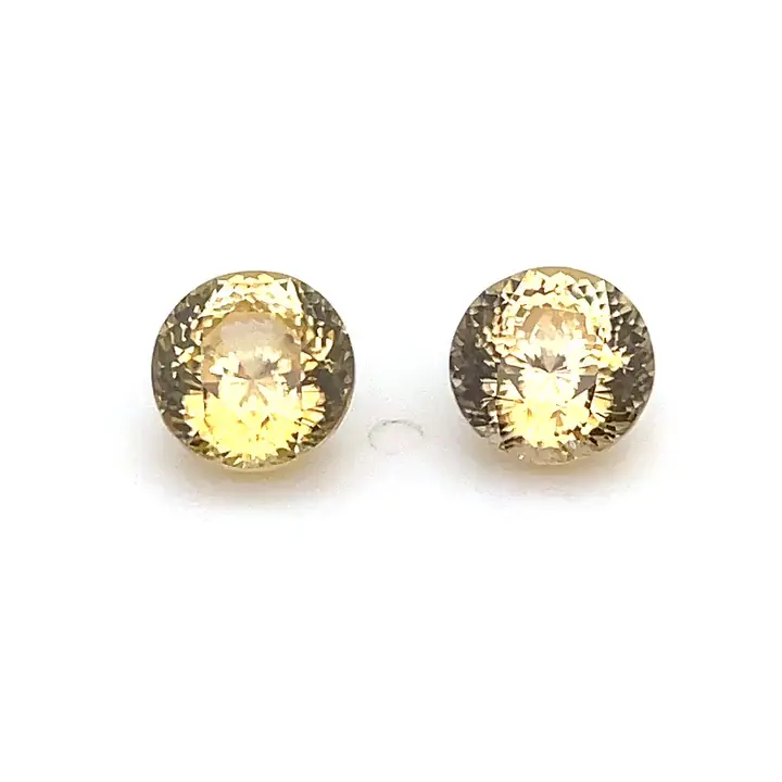 4.16 ct Yellow Zircon - Round