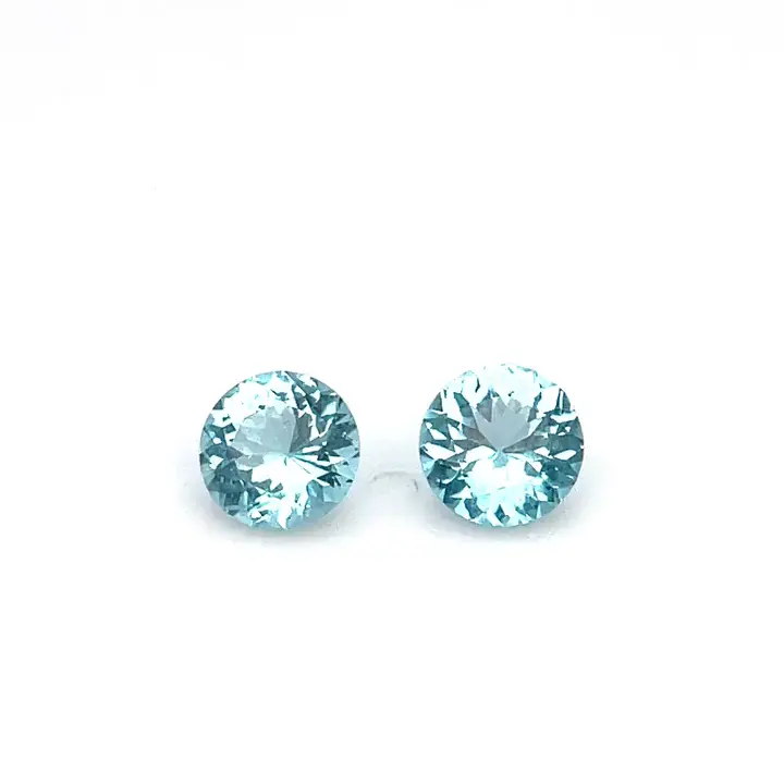 1.56 ct Blue Apatite - Round