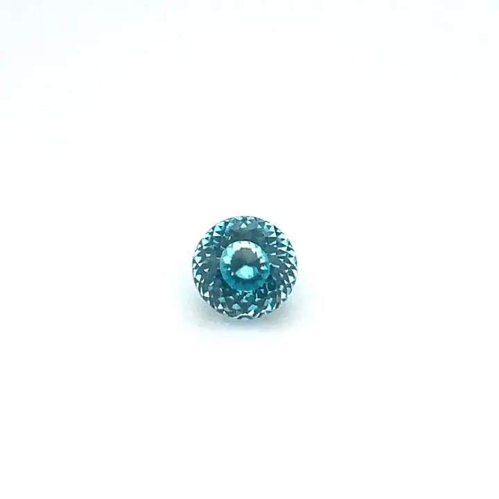 1.91 ct Blue Zircon - Round