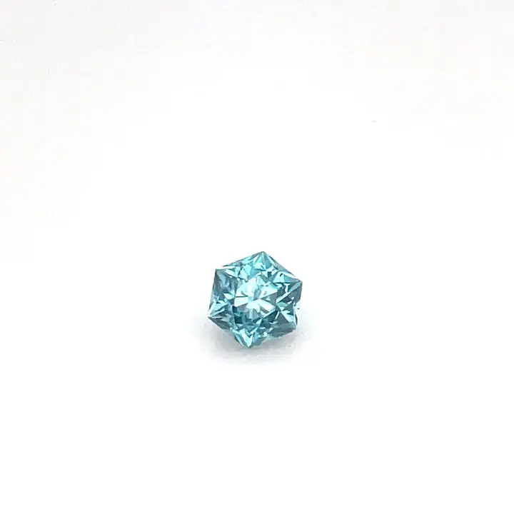 1.13 ct Blue Zircon - Hexagon