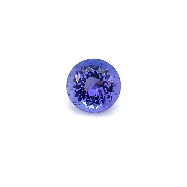 2.07 ct Purple Tanzanite - Round