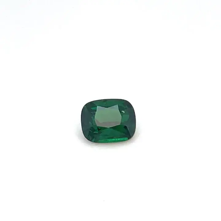 1.58 ct Green Garnet-Tsavorite - Cushion