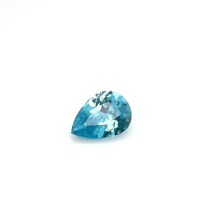 2.06 ct Blue Zircon - Pear