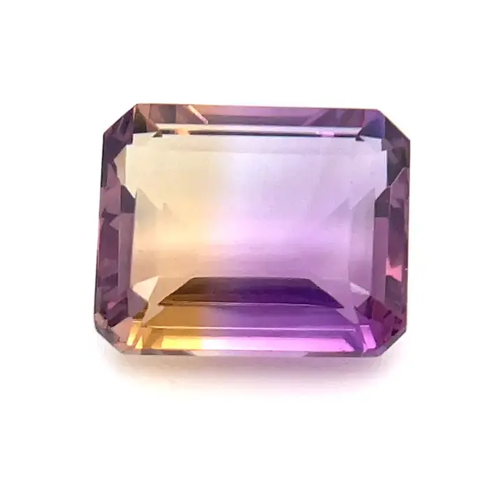 15.26 ct Purple Ametrine - Emerald Cut